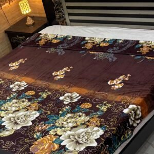 Autumn Bloom AC Blanket - Warmth & Elegance