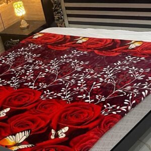 Romantic Roses AC Blanket - Floral Serenity