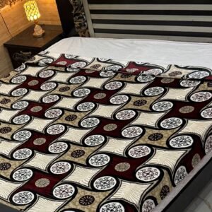 Geometric Harmony AC Blanket - Modern Comfort