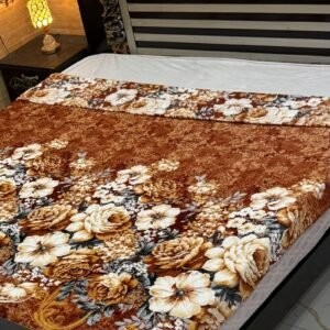 Autumn Blossom AC Blanket - Cozy Floral Elegance