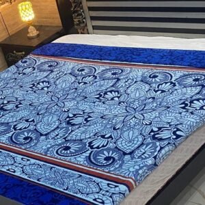 Blue Mandala AC Blanket - Serene Elegance