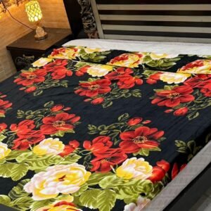 Bold Blossom AC Blanket - Vibrant Floral Comfort