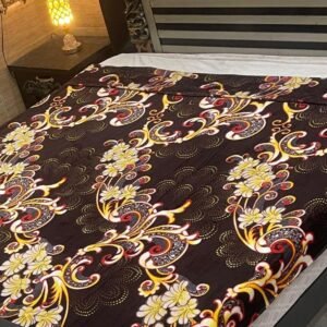 Bold Elegance AC Blanket - Vibrant Floral Fusion