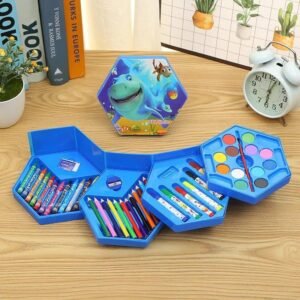 46 Pcs Versatile Coloring Kit for Artists and Creatives