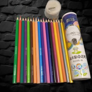 Color Pencils with Sharpener